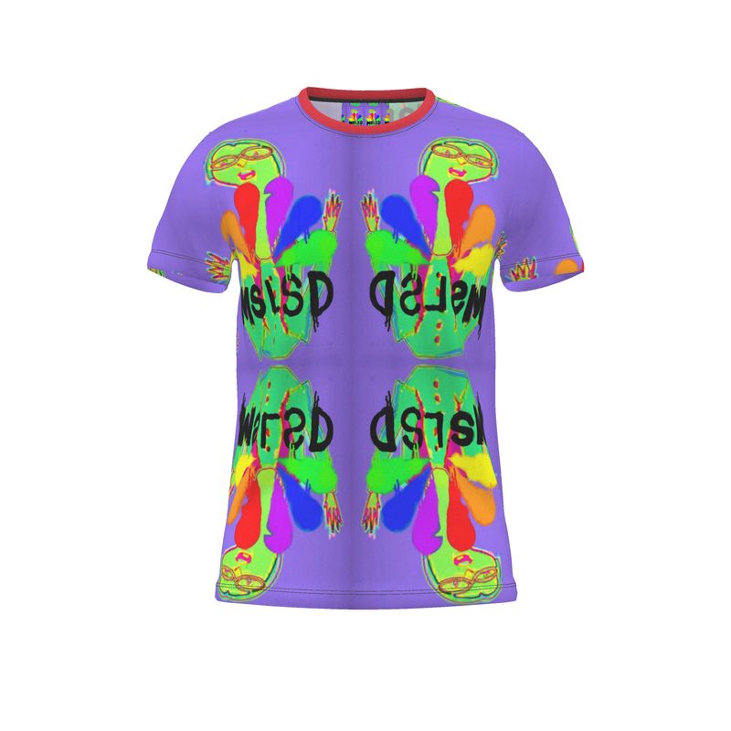 Cut and Sew All Over Print T-Shirt