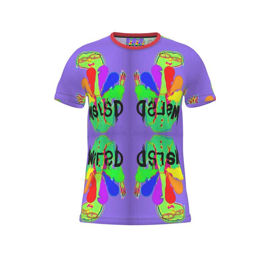 Cut and Sew All Over Print T-Shirt