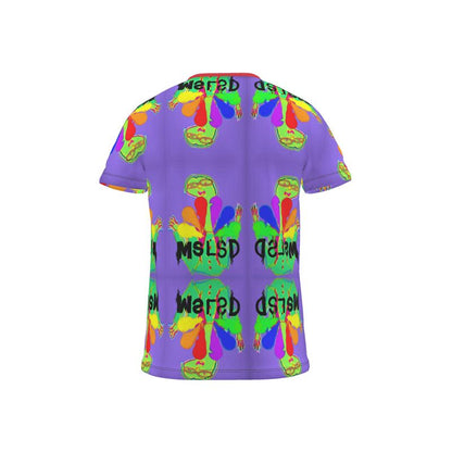 Cut and Sew All Over Print T-Shirt